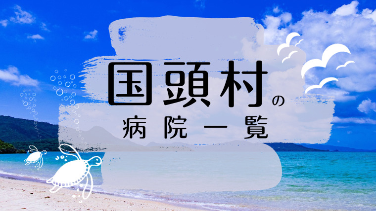 国頭村の病院一覧